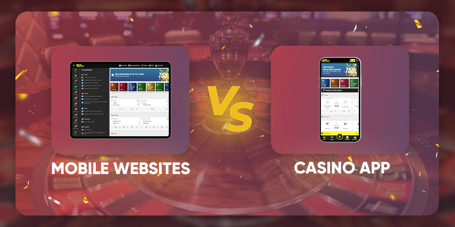 Mobile Websites vs. Casino Applications