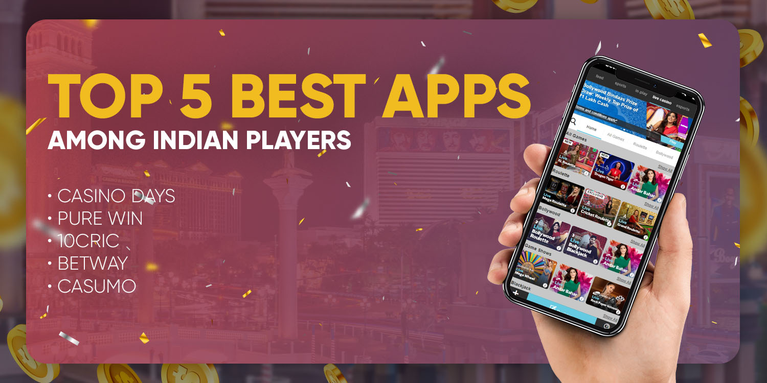 Top 5 best apps among Indian players