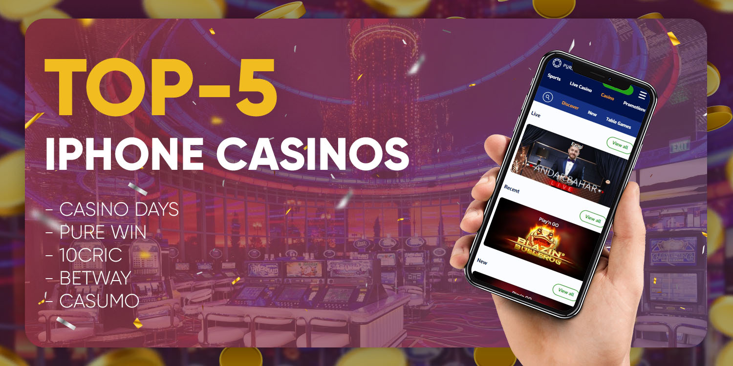 Top-5 iPhone Casinos