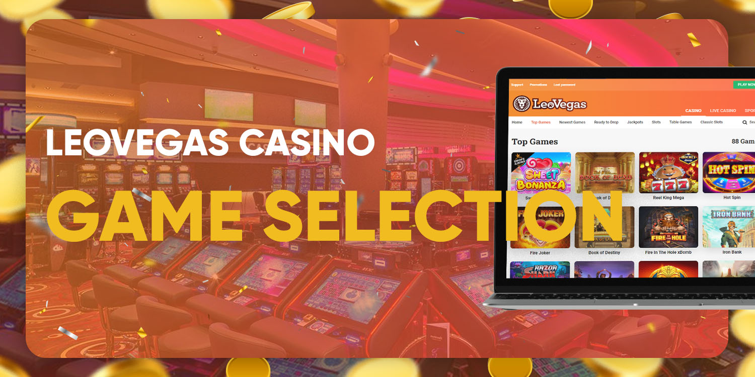 LeoVegas casino Game Selection