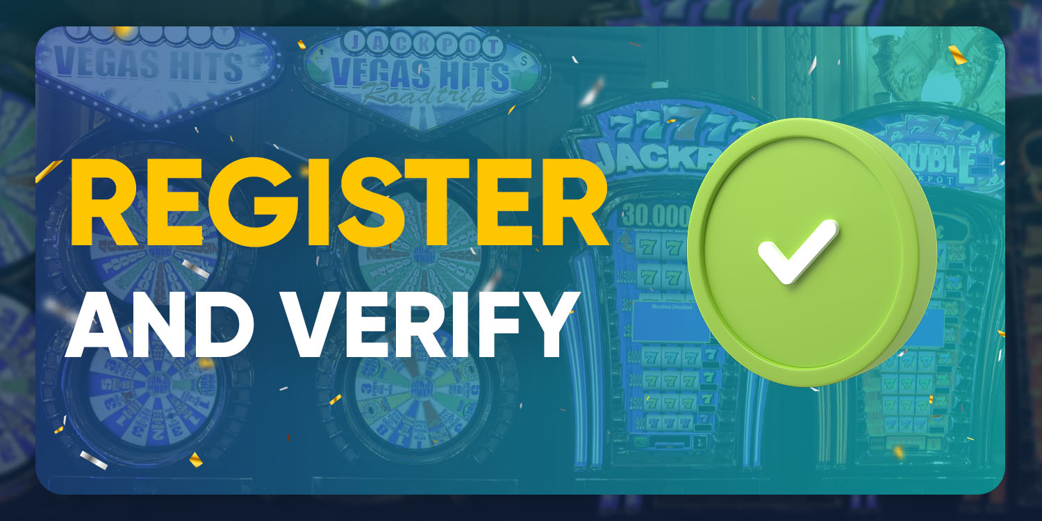 Register and verify